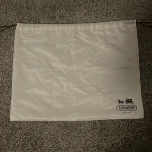Coach dust bag